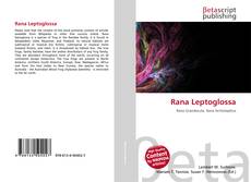 Buchcover von Rana Leptoglossa