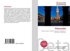 Borítókép a  Procuratie - hoz