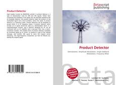 Product Detector kitap kapağı