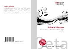 Tabaré Vázquez kitap kapağı