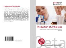 Capa do livro de Production of Antibiotics 