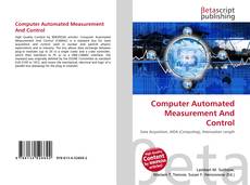 Couverture de Computer Automated Measurement And Control
