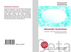 Capa do livro de Alexander Gratschow 