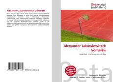 Bookcover of Alexander Jakowlewitsch Gomelski