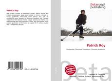 Bookcover of Patrick Roy