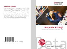 Capa do livro de Alexander Kasbegi 