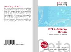 Borítókép a  1973–74 Segunda División - hoz