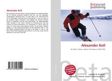 Capa do livro de Alexander Koll 