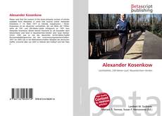 Portada del libro de Alexander Kosenkow