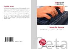 Bookcover of Console Server
