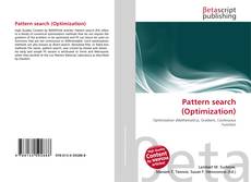 Bookcover of Pattern search (Optimization)