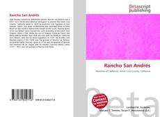Bookcover of Rancho San Andrés