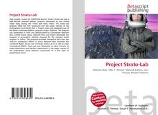 Capa do livro de Project Strato-Lab 