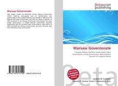Capa do livro de Warsaw Governorate 
