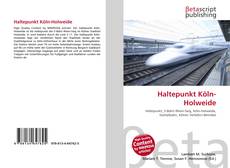 Haltepunkt Köln-Holweide kitap kapağı
