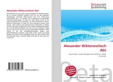 Couverture de Alexander Wiktorowitsch Abt