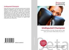Buchcover von Undisputed Champion
