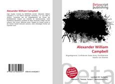 Alexander William Campbell kitap kapağı