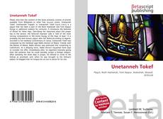 Couverture de Unetanneh Tokef