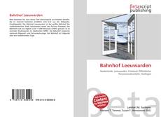 Portada del libro de Bahnhof Leeuwarden