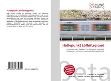 Haltepunkt Lößnitzgrund kitap kapağı