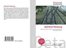 Bookcover of Bahnhof Marburg