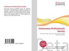 Bookcover of Vietnamese Professionals Society