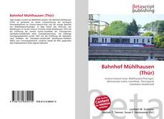 Portada del libro de Bahnhof Mühlhausen (Thür)