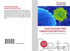Small Nucleolar RNA snR60/Z15/Z230/Z193/J17 kitap kapağı