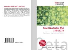 Small Nucleolar RNA Z161/Z228 kitap kapağı