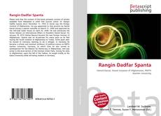 Capa do livro de Rangin Dadfar Spanta 