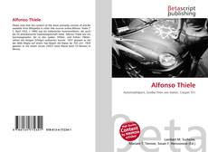 Portada del libro de Alfonso Thiele