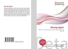 Capa do livro de Wrong Again 