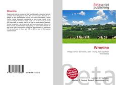 Capa do livro de Wronino 