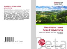 Wronowice, Lesser Poland Voivodeship的封面