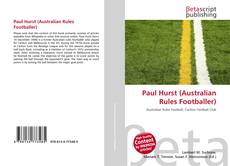 Capa do livro de Paul Hurst (Australian Rules Footballer) 