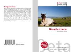 Capa do livro de Nangchen Horse 