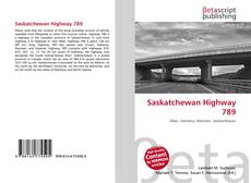 Capa do livro de Saskatchewan Highway 789 