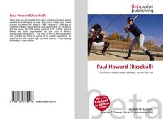 Capa do livro de Paul Howard (Baseball) 
