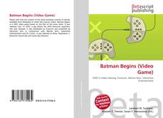 Capa do livro de Batman Begins (Video Game) 