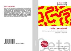 Capa do livro de Villa Lancellotti 