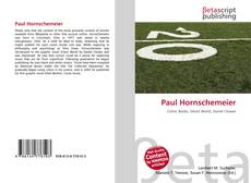 Capa do livro de Paul Hornschemeier 