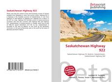 Capa do livro de Saskatchewan Highway 922 