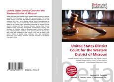 Capa do livro de United States District Court for the Western District of Missouri 