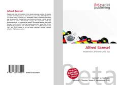 Capa do livro de Alfred Baresel 