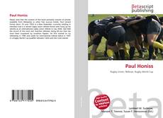 Capa do livro de Paul Honiss 