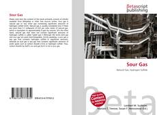 Capa do livro de Sour Gas 