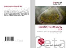 Capa do livro de Saskatchewan Highway 928 