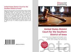 Buchcover von United States District Court for the Southern District of Iowa