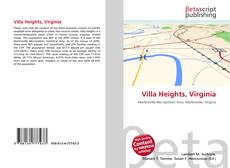 Capa do livro de Villa Heights, Virginia 